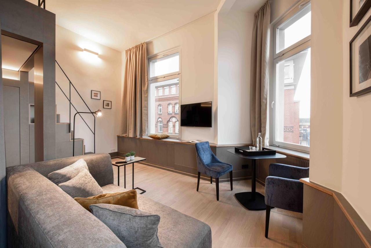 Oberdeck Studio Apartments - Adults Only Hamborg Eksteriør billede